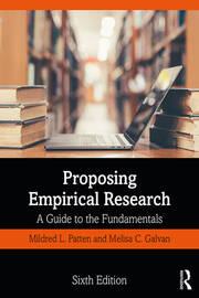 Proposing Empirical Research: A Guide to the Fundamentals book cover