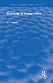 Elements of Metaphysics book cover
