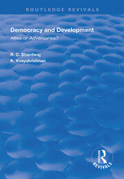 Democracy and Development: Allies or Adversaries? book cover
