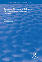 European Directory of Software for Libraries and Information Centres book cover