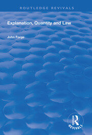 Explanation, Quantity and Law book cover