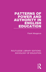Patterns of Power and Authority in English Education book cover
