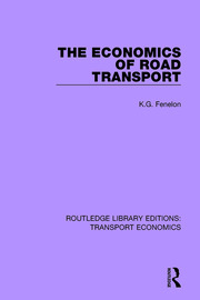 The Economics of Road Transport book cover