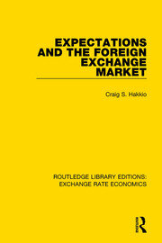 Expectations and the Foreign Exchange Market book cover