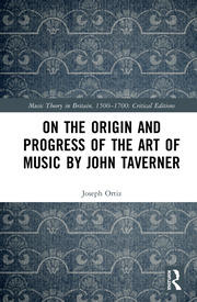 On the Origin and Progress of the Art of Music by John Taverner book cover