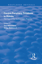 Centre-periphery Relations in Russia book cover
