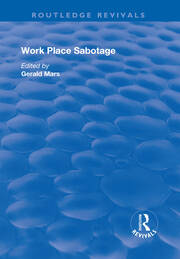 Work Place Sabotage book cover
