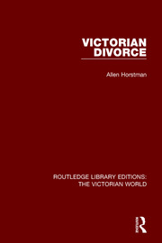 Victorian Divorce book cover