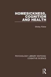 Homesickness, Cognition and Health book cover