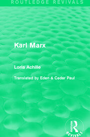 Karl Marx book cover