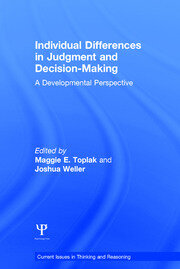 Individual Differences in Judgement and Decision-Making: A Developmental Perspective book cover