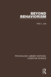 Beyond Behaviorism book cover