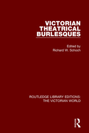 Victorian Theatrical Burlesques book cover