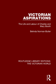 Victorian Aspirations: The Life and Labour of Charles and Mary Booth book cover