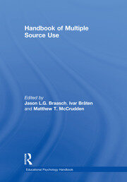 Handbook of Multiple Source Use book cover