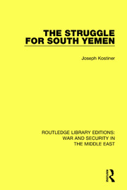 The Struggle for South Yemen book cover