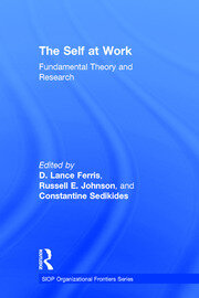 The Self at Work: Fundamental Theory and Research book cover