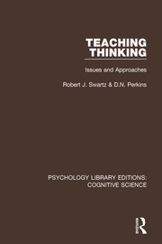 Teaching Thinking: Issues and Approaches book cover