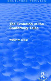 The Evolution of the Canterbury Tales book cover