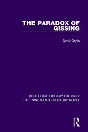 The Paradox of Gissing book cover