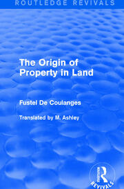 The Origin of Property in Land book cover