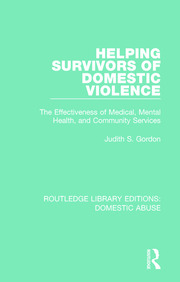 Helping Survivors of Domestic Violence: The Effectiveness of Medical, Mental Health, and Community Services book cover