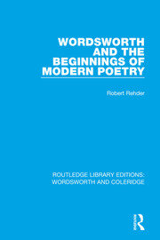 Wordsworth and Beginnings of Modern Poetry book cover