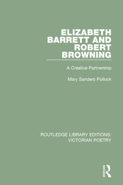 Elizabeth Barrett and Robert Browning: A Creative Partnership book cover