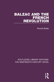 Balzac and the French Revolution book cover
