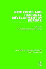 New Firms and Regional Development in Europe book cover