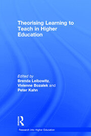 Theorising Learning to Teach in Higher Education book cover