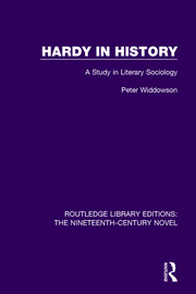 Hardy in History: A Study in Literary Sociology book cover