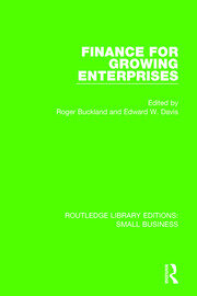 Finance for Growing Enterprises book cover