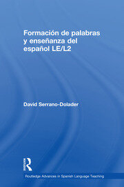 Formación de palabras y enseñanza del español LE/L2 book cover