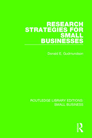 Research Strategies for Small Businesses book cover