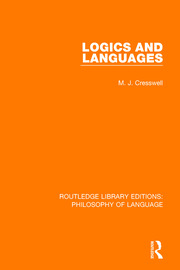 Logics and Languages book cover