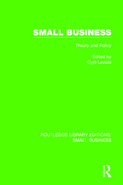 Small Business: Theory and Policy book cover