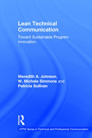 Lean Technical Communication: Toward Sustainable Program Innovation book cover