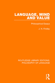 Language, Mind and Value: Philosophical Essays book cover