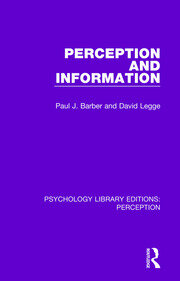 Perception and Information book cover