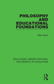 Philosophy and Educational Foundations book cover