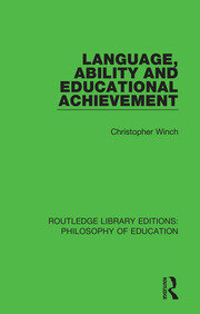 Language, Ability and Educational Achievement book cover
