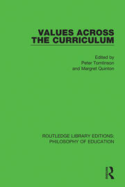 Values Across the Curriculum book cover