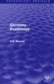 Germany Possessed book cover