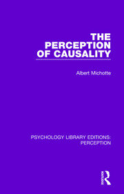The Perception of Causality book cover