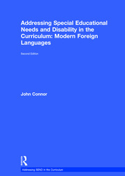 Addressing Special Educational Needs and Disability in the Curriculum: Modern Foreign Languages book cover