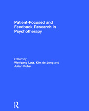 Patient-Focused and Feedback Research in Psychotherapy book cover