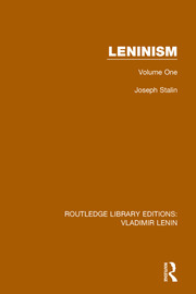Leninism: Volume One book cover