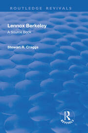 Lennox Berkeley: A Source Book book cover