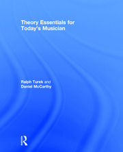 Theory Essentials for Today's Musician (Textbook) book cover